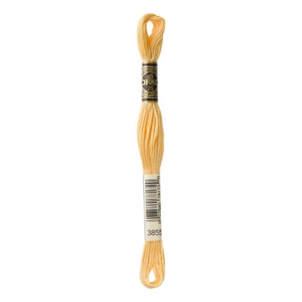 DMC 3855 Six-Strand Floss – Light Autumn Gold