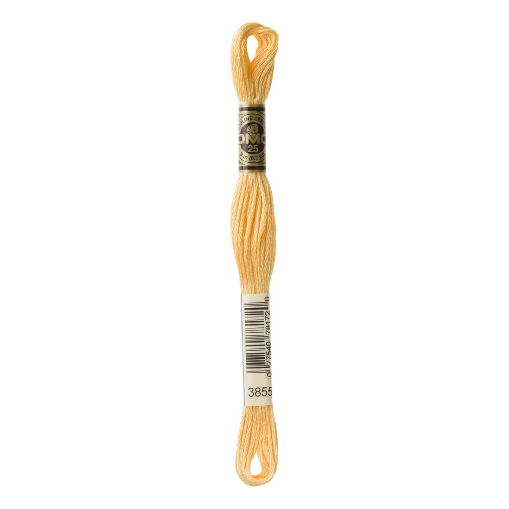 DMC 3855 Six-Strand Floss – Light Autumn Gold DMC 3855 Six-Strand Floss – Light Autumn Gold