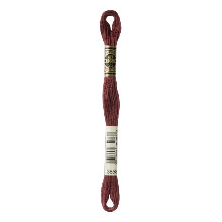 DMC 3858 Six-Strand Floss – Medium Rosewood