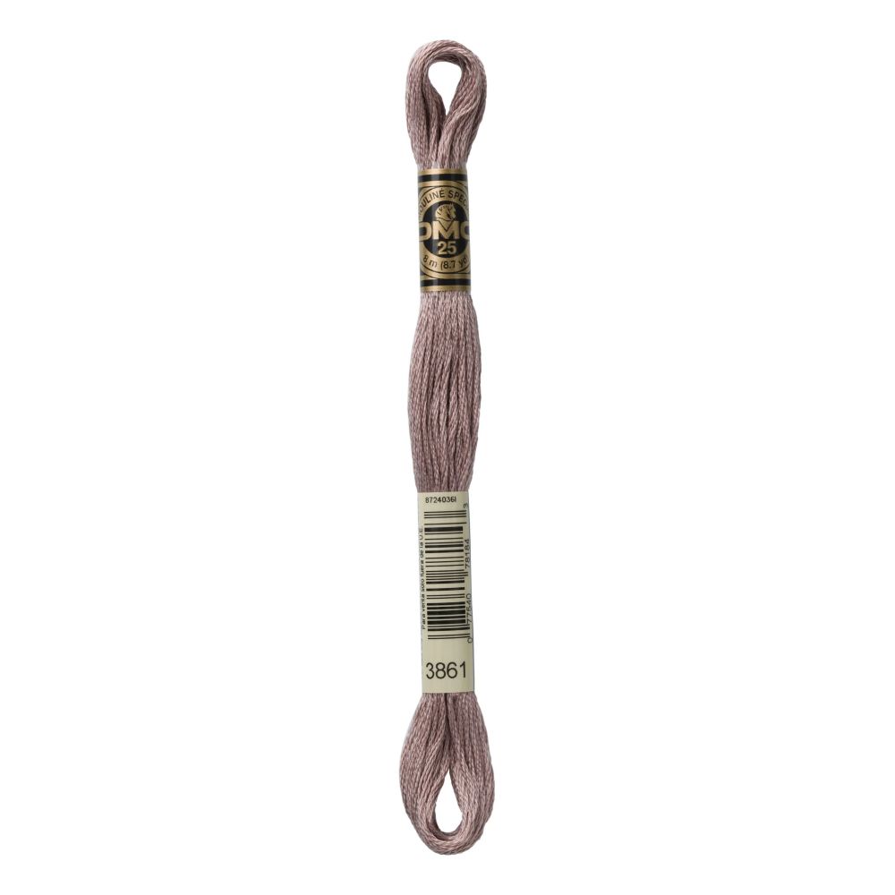 DMC 3861 Six-Strand Floss – Light Cocoa DMC 3861 Six-Strand Floss – Light Cocoa