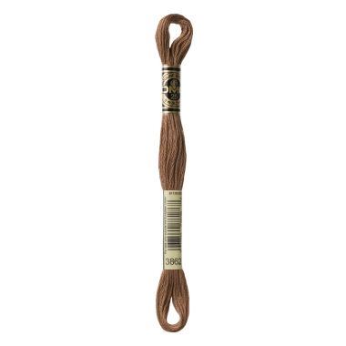 DMC 3862 Six-Strand Floss – Dark Mocha Beige