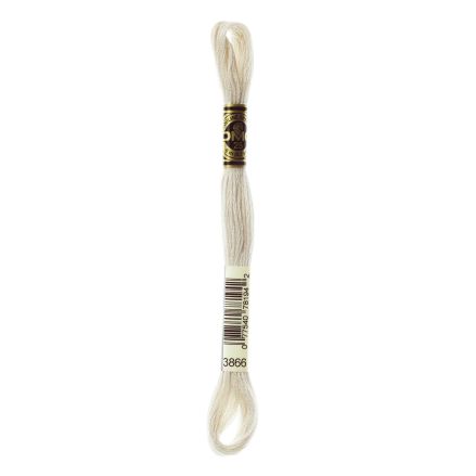 DMC 3866 Six-Strand Floss – Ultra Very Light Mocha Brown