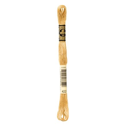 DMC 422 Six-Strand Floss – Light Hazelnut Brown