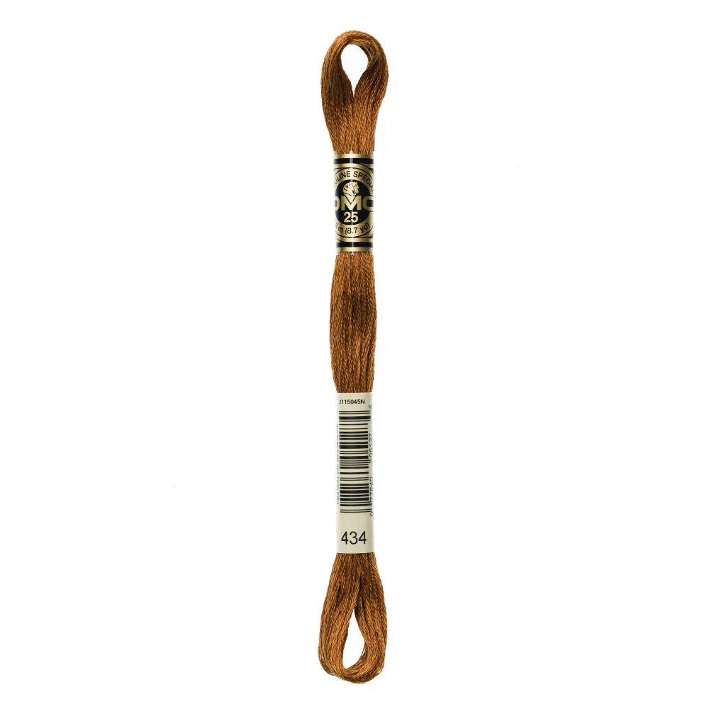 DMC 434 Six-Strand Floss – Light Brown