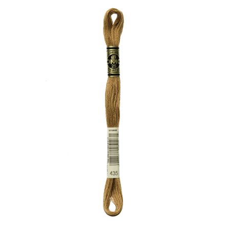 DMC 435 Six-Strand Floss – Very Light Brown