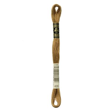 DMC 435 Six-Strand Floss – Very Light Brown