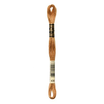 DMC 436 Six-Strand Floss – Tan