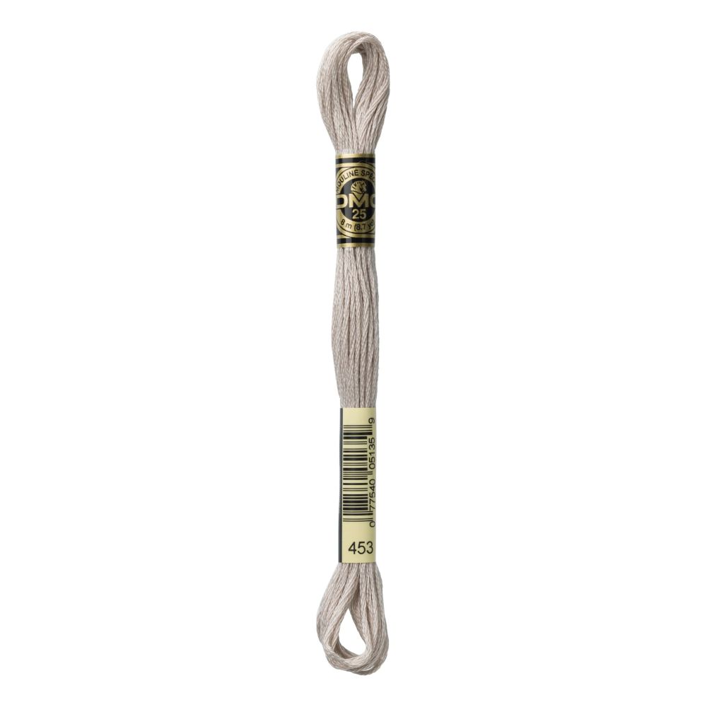 DMC 453 Six-Strand Floss – Light Shell Grey DMC 453 Six-Strand Floss – Light Shell Grey