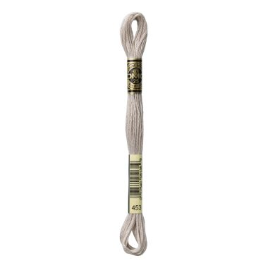 DMC 453 Six-Strand Floss – Light Shell Grey