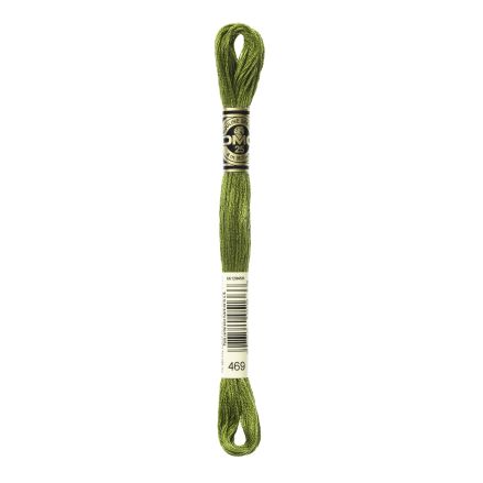 DMC 469 Six-Strand Floss – Avocado Green
