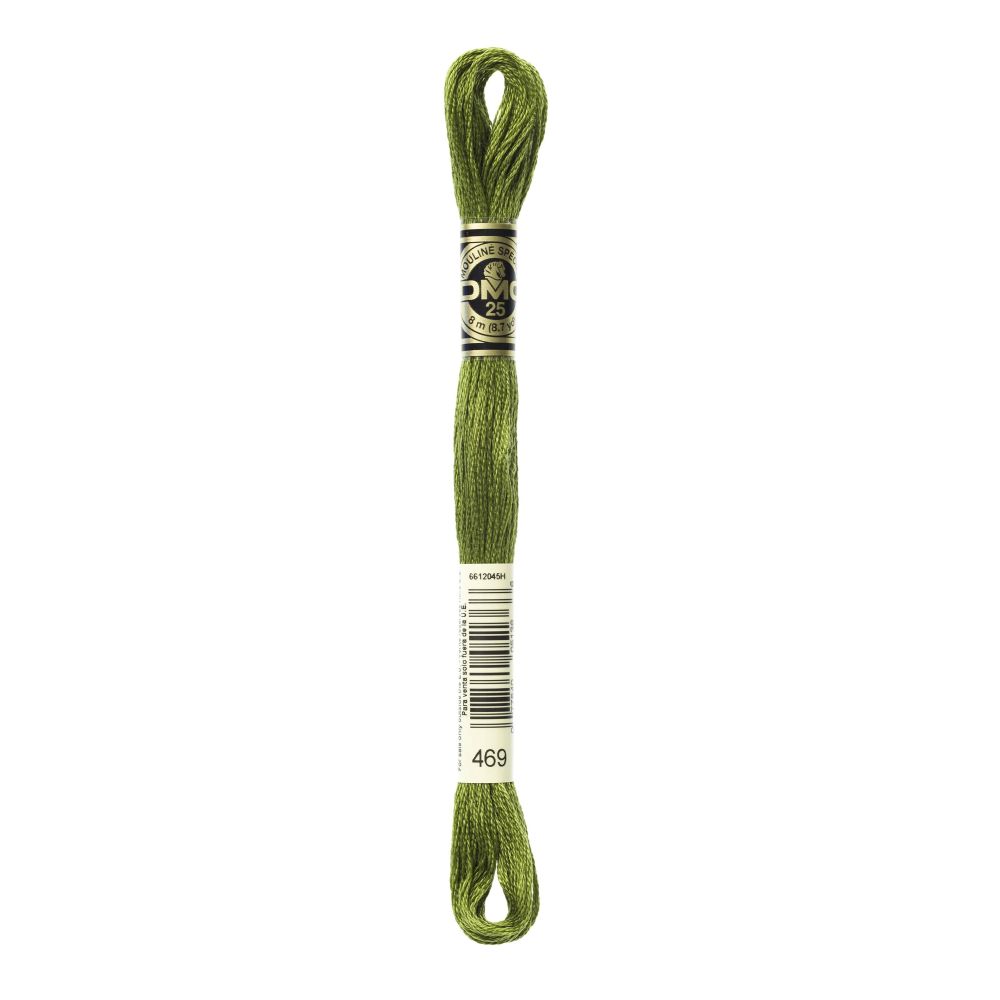 DMC 469 Six-Strand Floss – Avocado Green