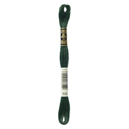 DMC 500 Six-Strand Floss – Very Dark Blue Green