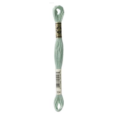DMC 504 Six-Strand Floss – Light Blue Green