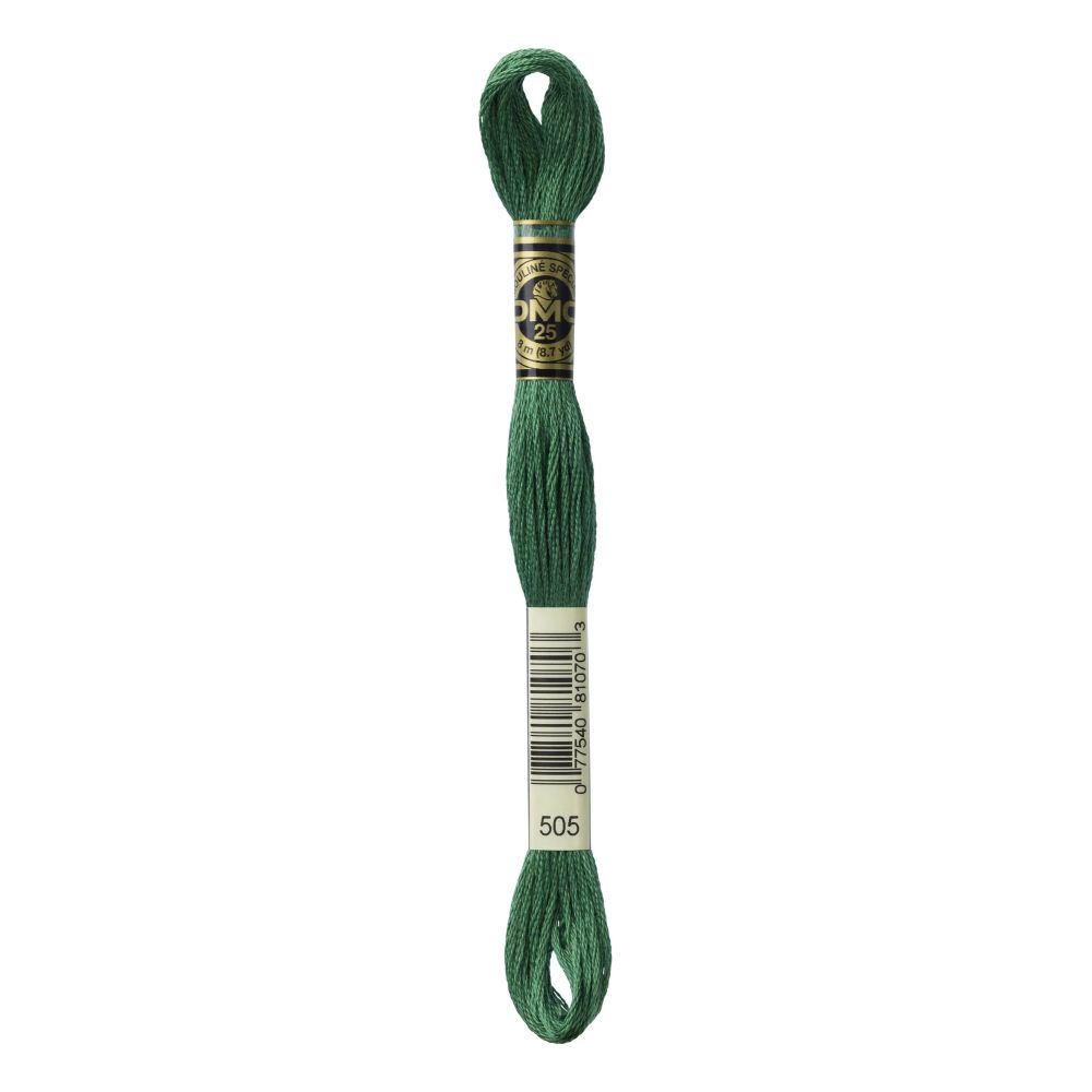 DMC 505 Six-Strand Floss – Jade Green DMC 505 Six-Strand Floss – Jade Green