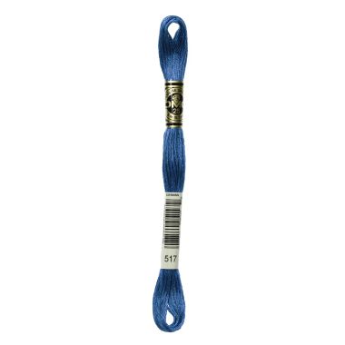 DMC 517 Six-Strand Floss – Dark Wedgewood