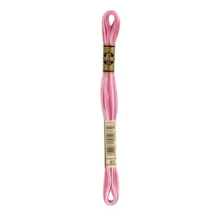 DMC 048 Six-Strand Floss – Variegated Baby Pink