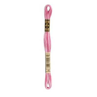 DMC 048 Six-Strand Floss – Variegated Baby Pink