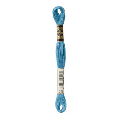 DMC 518 Six-Strand Floss – Light Wedgewood