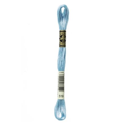 DMC 519 Six-Strand Floss – Sky Blue