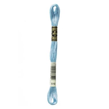 DMC 519 Six-Strand Floss – Sky Blue