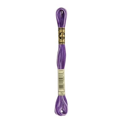 DMC 052 Six-Strand Floss – Variegated Violet