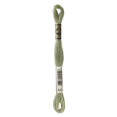 DMC 523 Six-Strand Floss – Light Fern Green