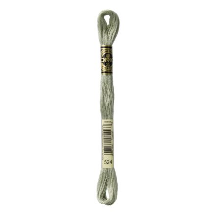 DMC 524 Six-Strand Floss – Very Light Fern Green