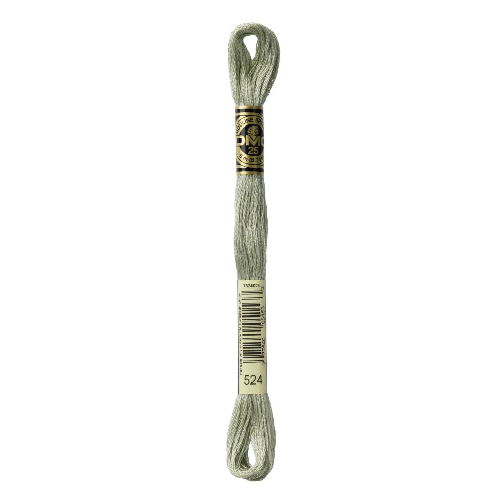 DMC 524 Six-Strand Floss – Very Light Fern Green DMC 524 Six-Strand Floss – Very Light Fern Green