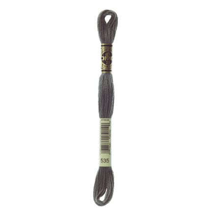 DMC 535 Six-Strand Floss – Very Light Ash Grey