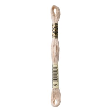 DMC 543 Six-Strand Floss – Ultra Very Light Beige Brown