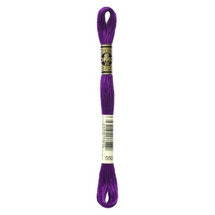 DMC 550 Six-Strand Floss – Very Dark Violet