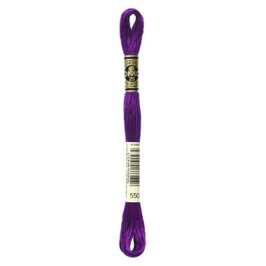 DMC 550 Six-Strand Floss – Very Dark Violet