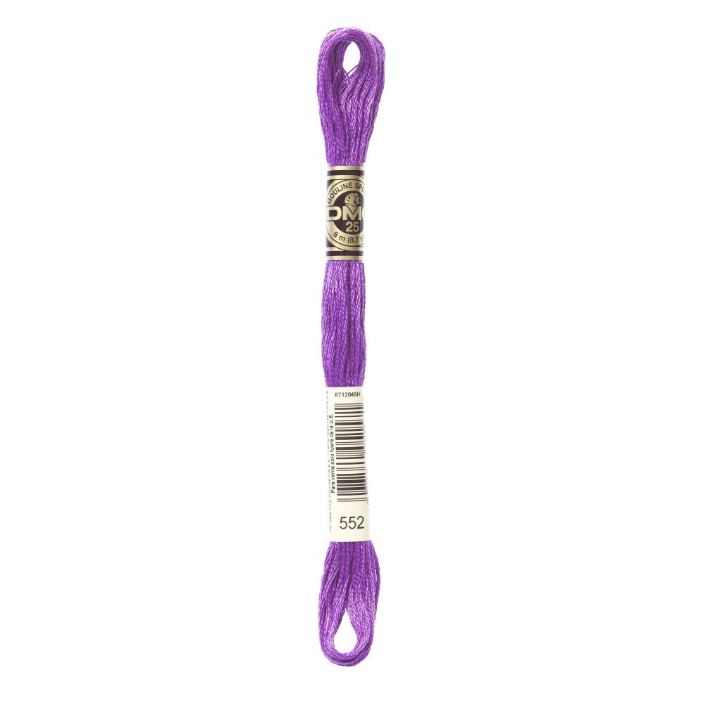 DMC 552 Six-Strand Floss – Medium Violet DMC 552 Six-Strand Floss – Medium Violet