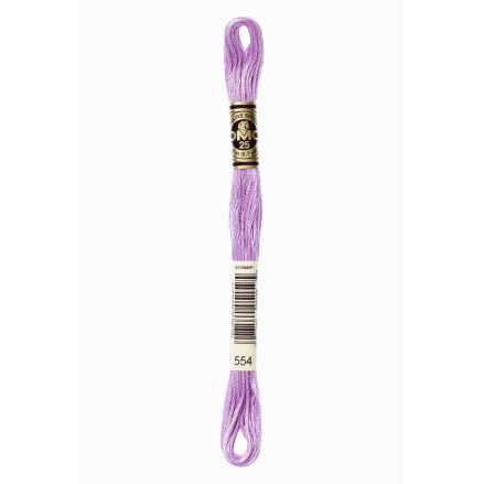 DMC 554 Six-Strand Floss – Light Violet
