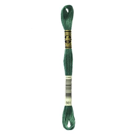 DMC 561 Six-Strand Floss – Very Dark Jade
