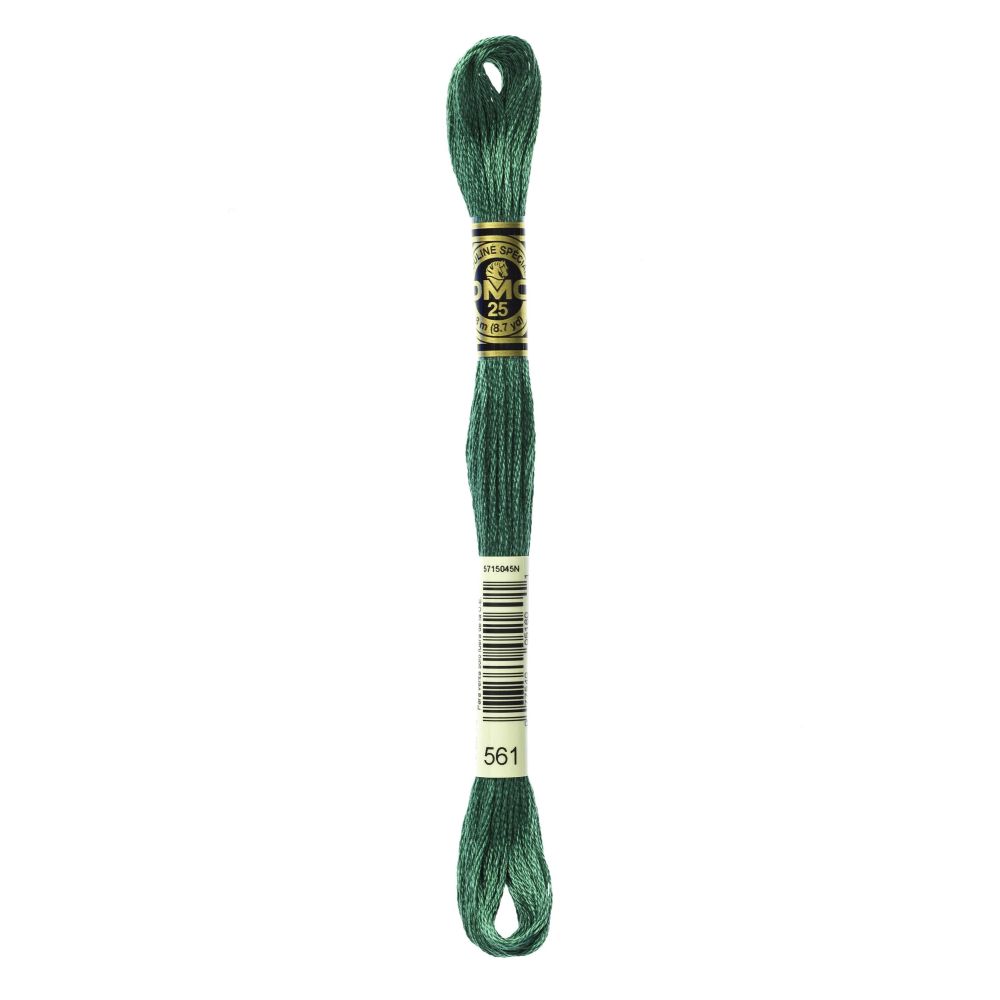 DMC 561 Six-Strand Floss – Very Dark Jade