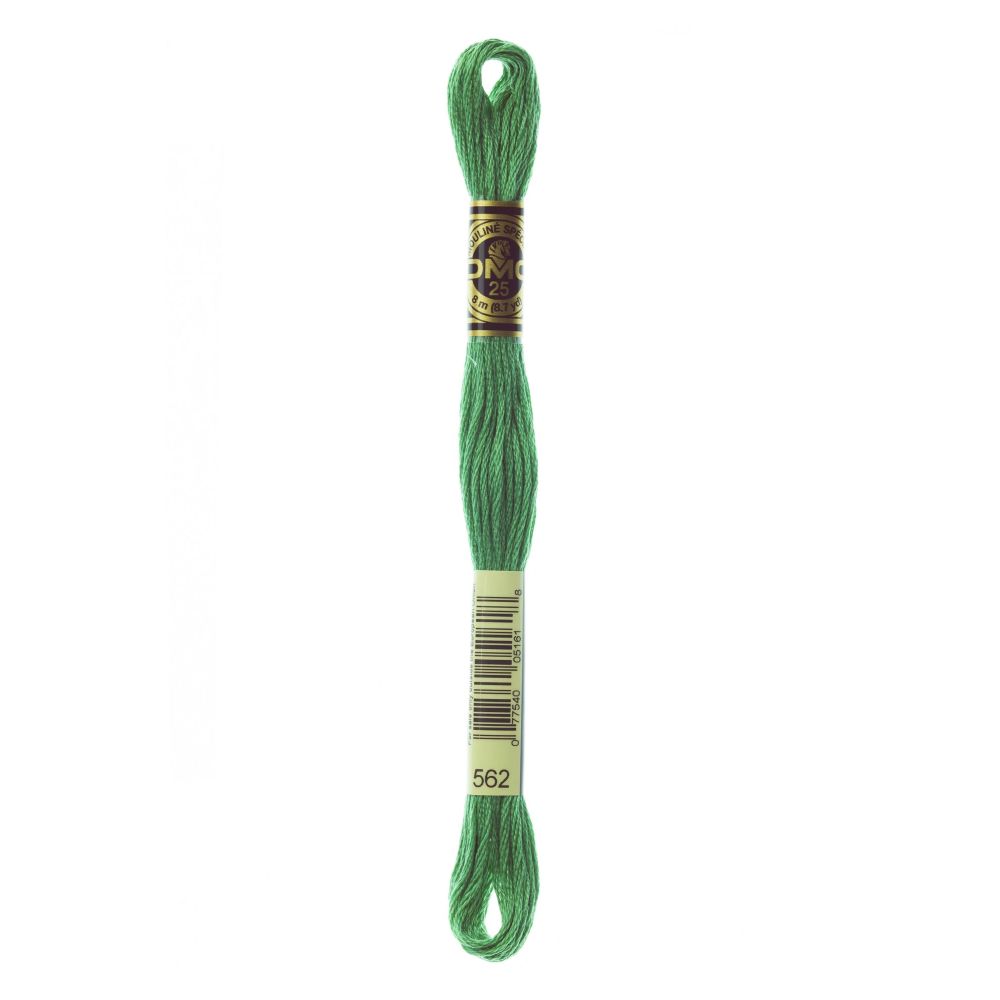 DMC 562 Six-Strand Floss – Medium Jade DMC 562 Six-Strand Floss – Medium Jade
