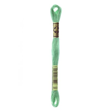 DMC 563 Six-Strand Floss – Light Jade