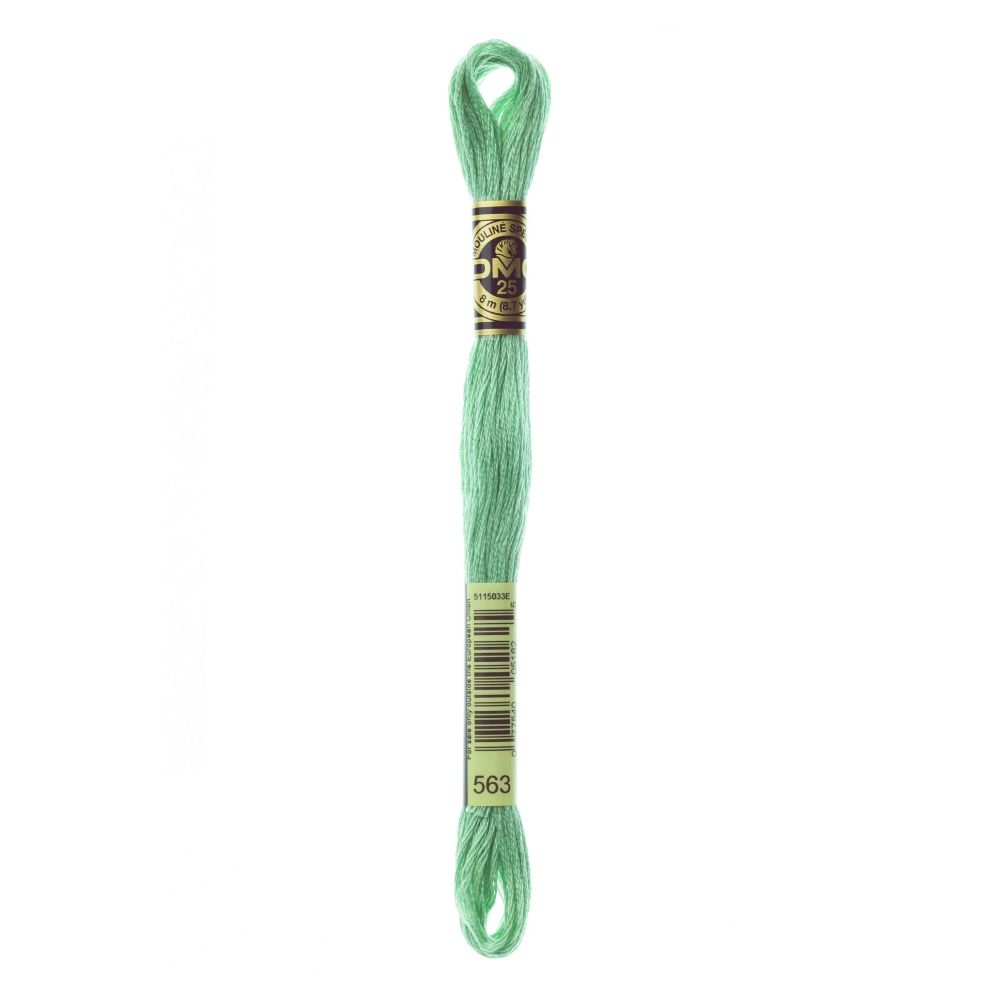 DMC 563 Six-Strand Floss – Light Jade DMC 563 Six-Strand Floss – Light Jade