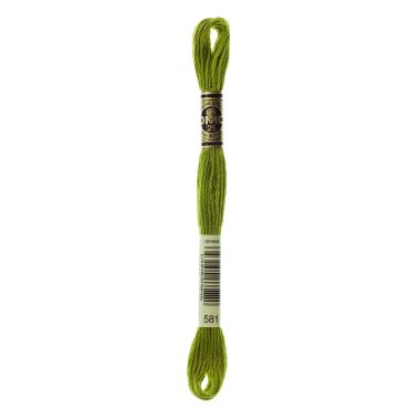 DMC 581 Six-Strand Floss – Moss Green