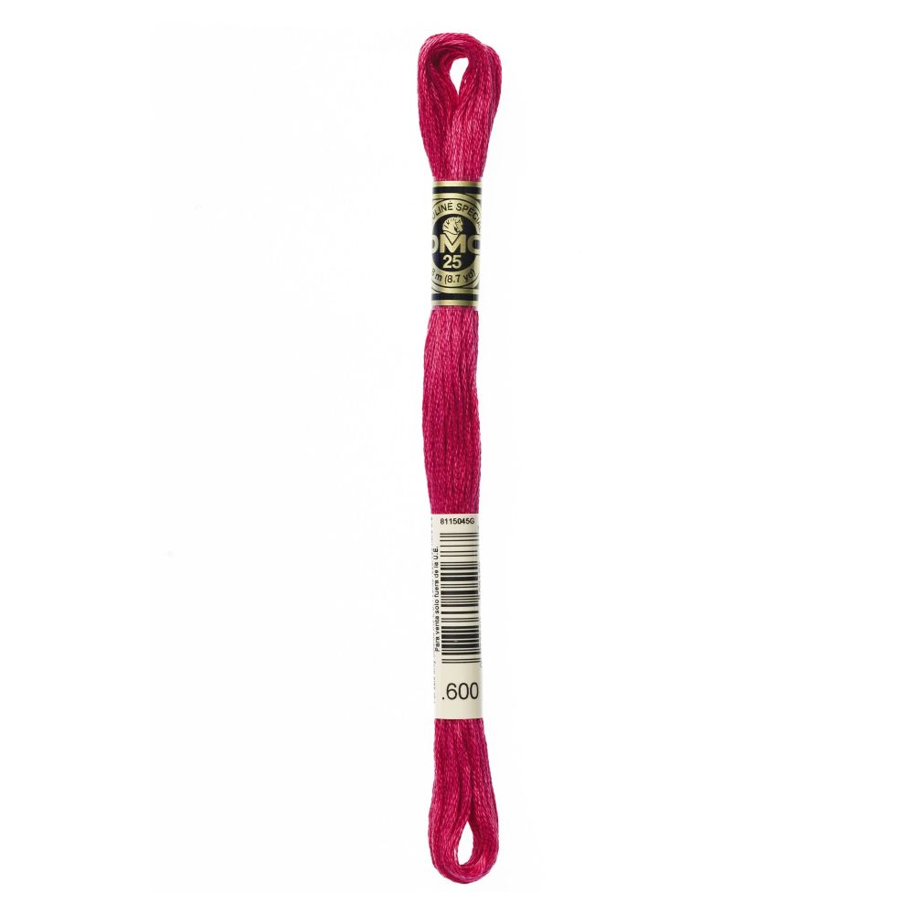 DMC 600 Six-Strand Floss – Very Dark Cranberry