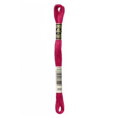 DMC 600 Six-Strand Floss – Very Dark Cranberry