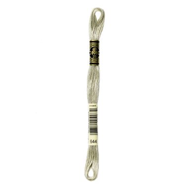 DMC 644 Six-Strand Floss – Medium Beige Grey