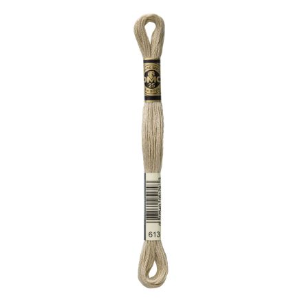 DMC 613 Six-Strand Floss – Very Light Drab Brown