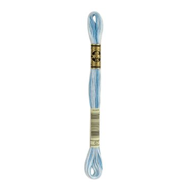 DMC 067 Six-Strand Floss – Variegated Baby Blue