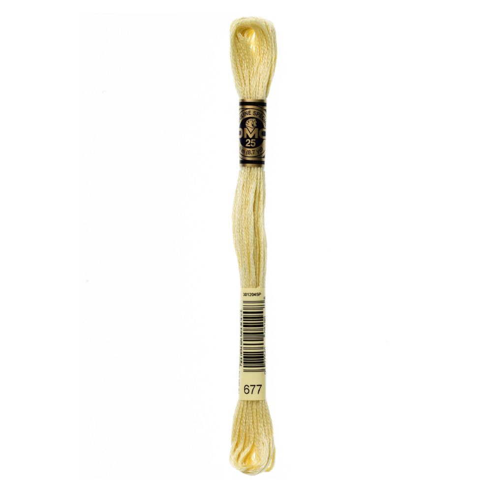 DMC 677 Six-Strand Floss – Very Light Old Gold