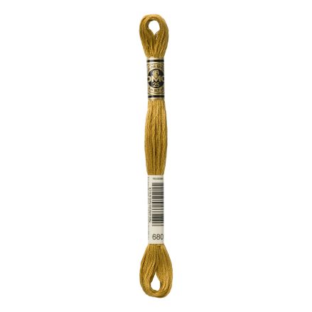 DMC 680 Six-Strand Floss – Dark Old Gold