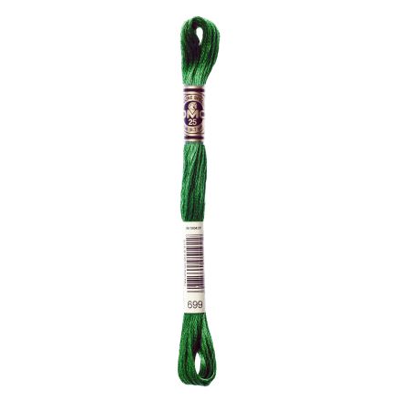 DMC 699 Six-Strand Floss – Christmas Green