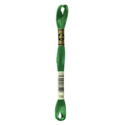 DMC 700 Six-Strand Floss – Bright Green