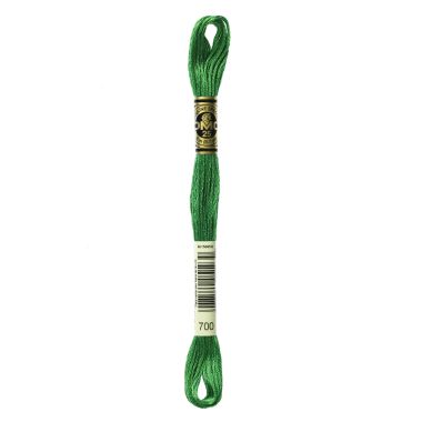 DMC 700 Six-Strand Floss – Bright Green